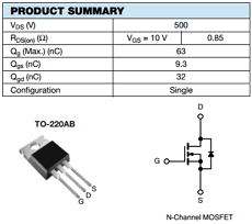 IRF840 datasheet IRF840 datasheet