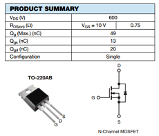 IRFB9N60A datasheet IRFB9N60A datasheet