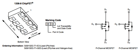 SI5915DC-T1 datasheet